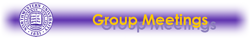 Hupp Group Meetings